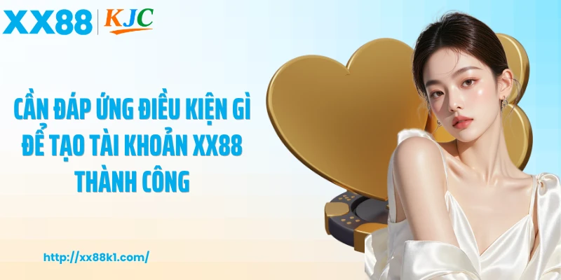 Cần đáp ứng điều kiện gì để tạo tài khoản XX88 thành công